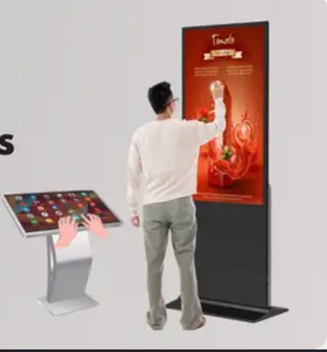 Interactive Display Touch Screen